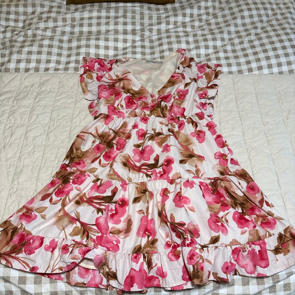 Abercrombie & Fitch Pink Floral Dress